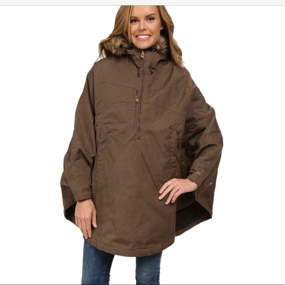 Fjällräven G-1000 insulated luhkka fur hood parka